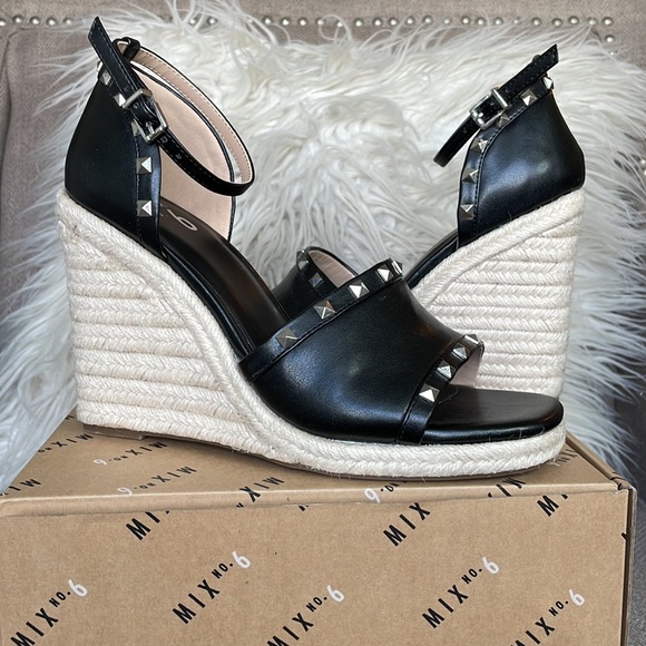 MIX NO. 6 “DREAMM” ESPADRILLE WEDGE SANDAL - Picture 2 of 8
